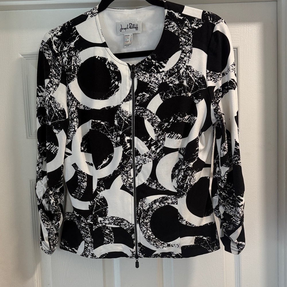 Joseph Ribkoff Abstract Blazer